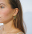 Anna + Nina Big Wild Arc Hoop Oorbellen