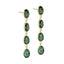 Pure by Nat Oorbellen Silvia Green Tourmaline