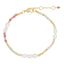 Pure by nat Bracelet With Natural Stones And Pearls
