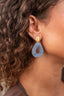 Lott Oorbellen Drop S - Retro Blue