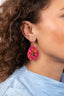 Lott Oorbellen Drop S - Mix Fuchsia