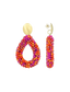 Fuchsia Oorbellen Berry Drop L