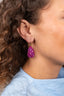 Fuchsia Oorbellen Nova Cone Raw Xs