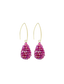 Fuchsia Oorbellen Nova Cone Raw Xs