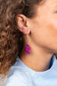 Fuchsia Oorbellen Nova Cone Raw Xs