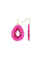 Fuchsia Oorbellen Silk Drop S