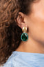 Lott Oorbellen Pendant Earring M - Light Ocean