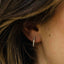 Gisser Jewels Allure Medium Hoop Oorbellen