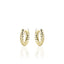 Gisser Jewels Small Rope Hoop Earrings