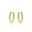 Gisser Jewels Medium Rope Hoop Oorbellen