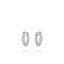 Gisser Jewels Sparkling Mini Hoop Oorbellen