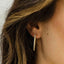 Gisser Jewels Sparkling Statement Hoop Oorbellen