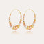 Multiperla hoop earrings bicolor