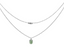 MAS Jewel Necklace Double Moss Agate