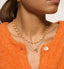 Anna + Nina Rose Heart Beat Necklace