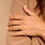 Blush ring 14k gold 1195YGO