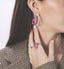 Anna + Nina Large Spiral Hoop Earrings