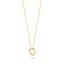 Blush necklace 14k gold 3083YGO