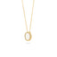 Blush necklace 14k gold 3154YMP