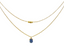 MAS Jewelz Necklace Double Lapis Lazuli