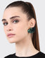 Olivia Dar Earrings Marigold Dark Green