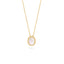 Blush necklace 14k gold 3154YMP