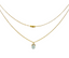 MAS Jewels Necklace Double Blue Quartz