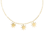 Anna + Nina Stars Aligned Necklace