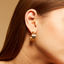 Gas Bijoux Earrings Cuore Hoop