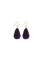 Lott Earrings Cone S - Metallic Purple