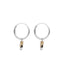 MIAB Earrings - Dalmation Rounds Mini silver