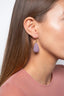 Lott Earrings Cone S - Dark Lila