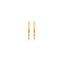 Blush earrings 14k gold 7274YGO