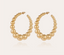 Gas Bijoux Earrings Andy Large Size Gold