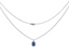 MAS Jewelz Necklace Double Lapis Lazuli