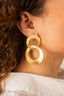 Lott Oorbel Double Charm Satin Large