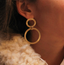 Lott Classic Earrings Eslie Thick Round Satin