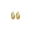 Chunky Hoops Gold 2.5cm