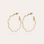 Gas Bijoux Earrings Florette Hoop Small