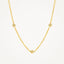Blush necklace 14k gold 3145YGO
