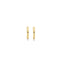 Blush oorringen 14k goud 7271YGO