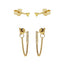 Karma Earrings Set Call It Love