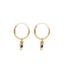 MIAB Earrings - Dalmation Rounds Mini