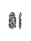 Lott Oorbellen Sequin Flower Rain - Elemental Blue/Purple