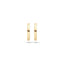 Blush oorringen 14k goud 7202YGO