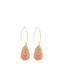 Lott Earrings Cone S - Coral