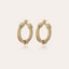 Gas Bijoux Earrings Ariane Hoop
