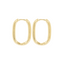 MIAB Earrings - Oval Link Gold