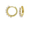 OORBELLEN KARMA HOOPS PRETTY PEARLS