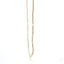 PScallme Necklace 2mm Pearl Gold